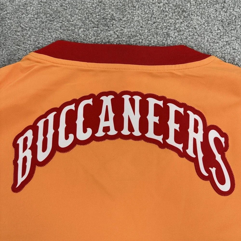 Tampa Bay Buccaneers Pullover Jacket Mens XL Orange Creamsicle NFL Football Nike